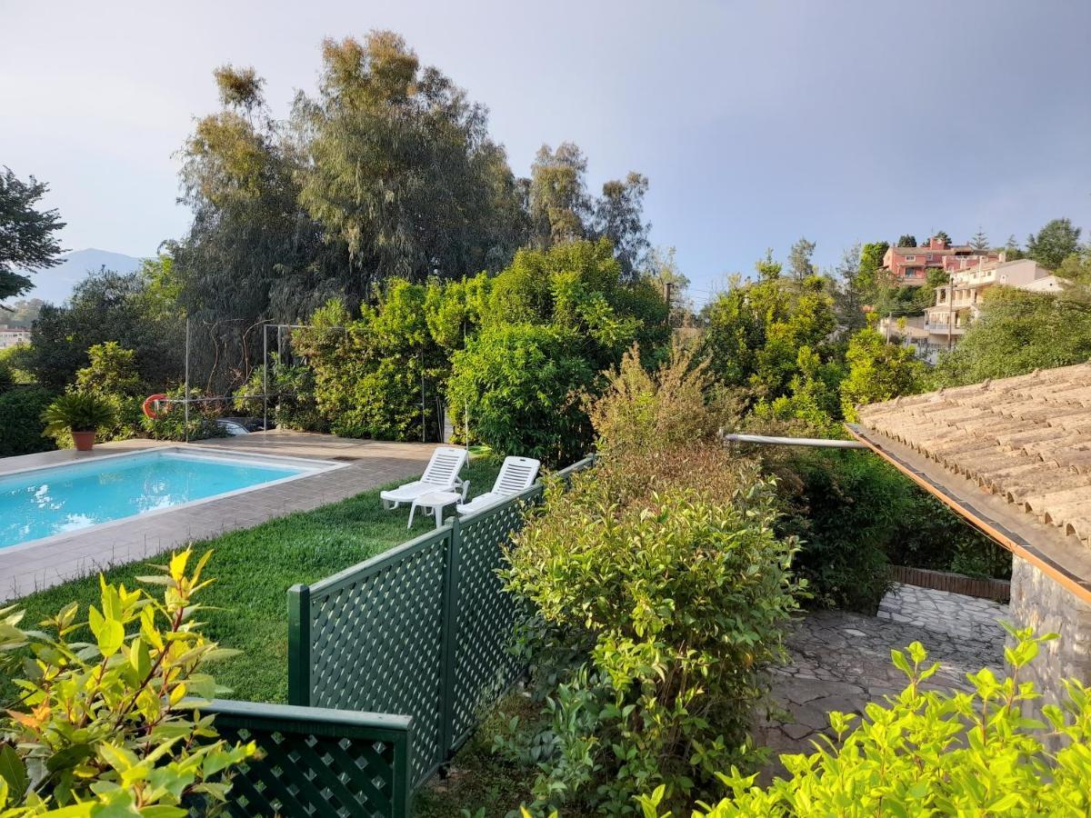 Corfu Town Mini Private Pool Gardens Villa *